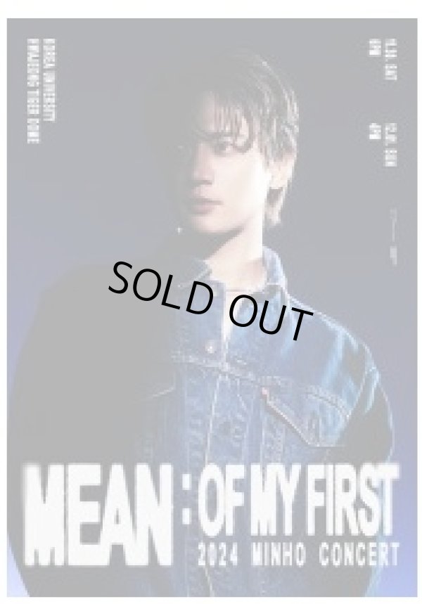 画像1: 2024 MINHO CONCERT 〈MEAN：of my first〉